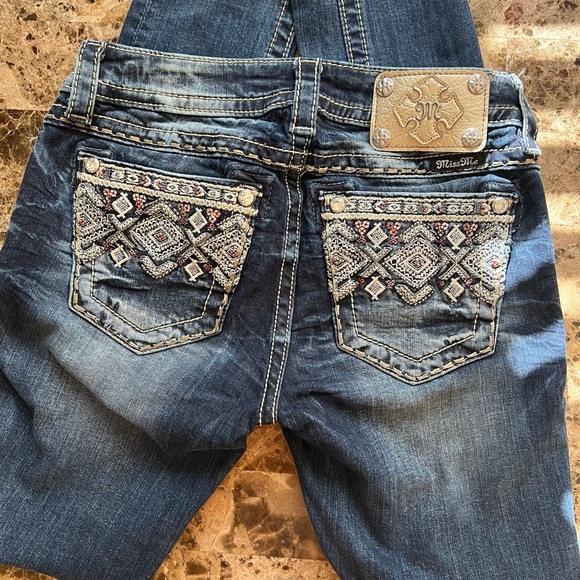 🌸Like New🌸 Miss Me Standard Skinny Stretch Jean Sz 26 - Picture 2 of 7